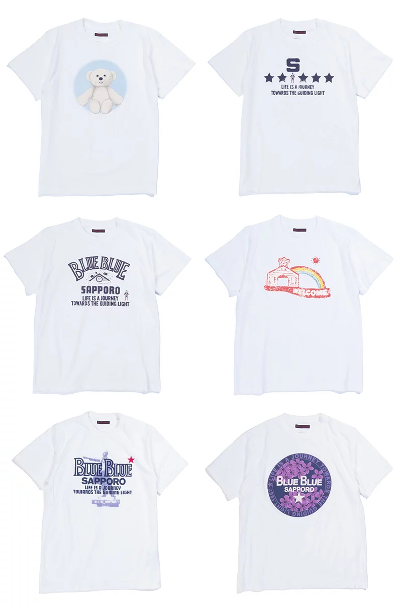 BLUE BLUE 札幌限定 tシャッ SAPPORO - Tシャツ/カットソー(半袖/袖なし)