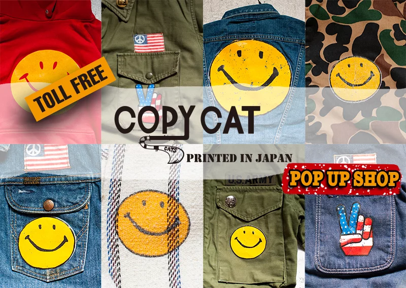 TOLL FREE】COPY CAT POP UP SHOP - 株式会社 聖林公司 | SEILIN & Co.