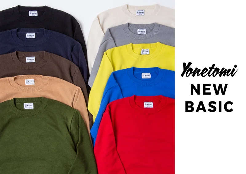 Yonetomi NEW BASIC ” CASHMERE KNIT ORDER EVENT - 株式会社 聖林公司